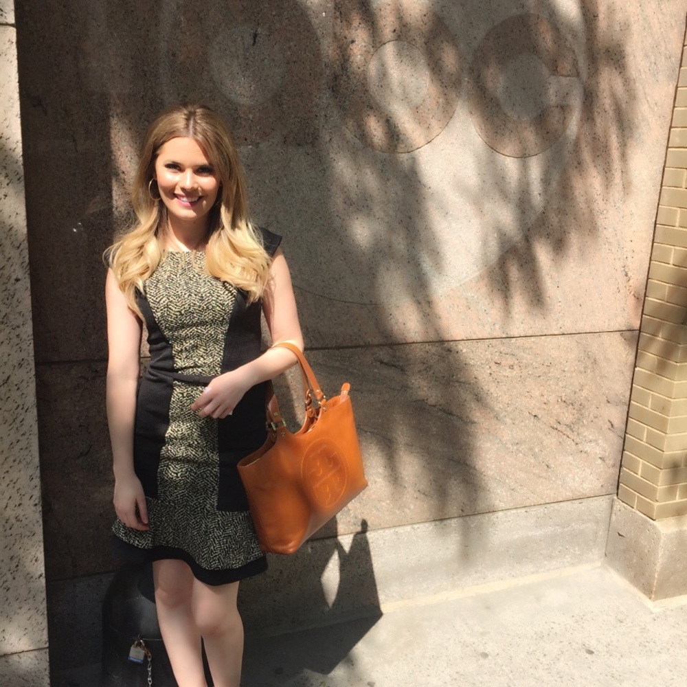 Erin leopard print dress